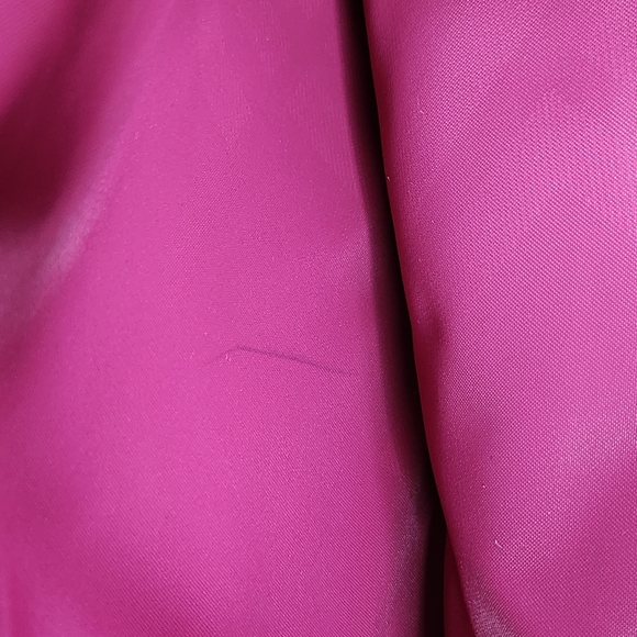 Tumi Signature Monogram laptop tablet tote bag maroon pink lining - Picture 16 of 16